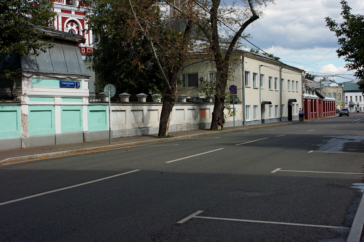 Улица станиславского. Сквер Станиславского в Москве.