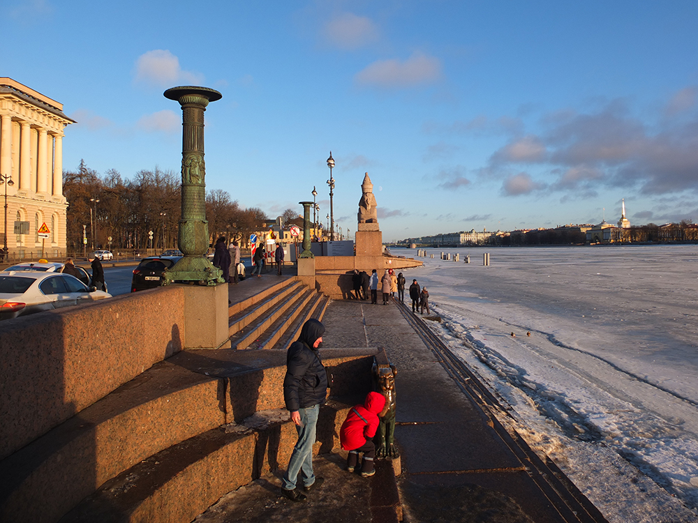 Зима в Петербурге Нева