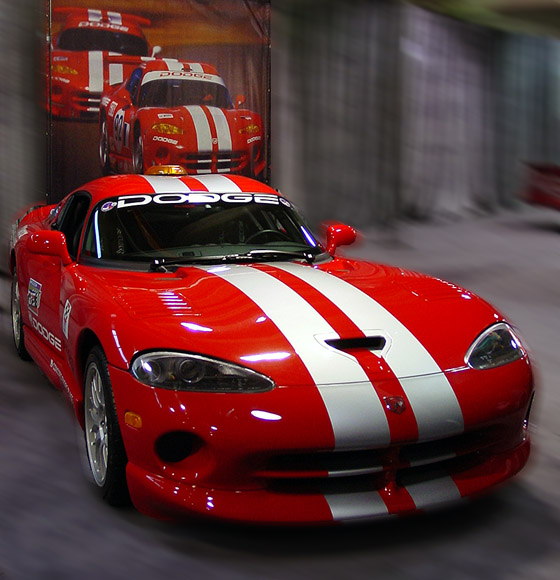 Dodge Viper молния Маккуин