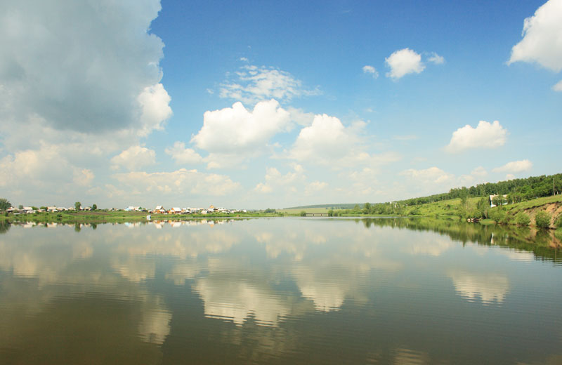 Фото беловского водохранилища