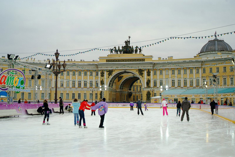 Большой каток в питере