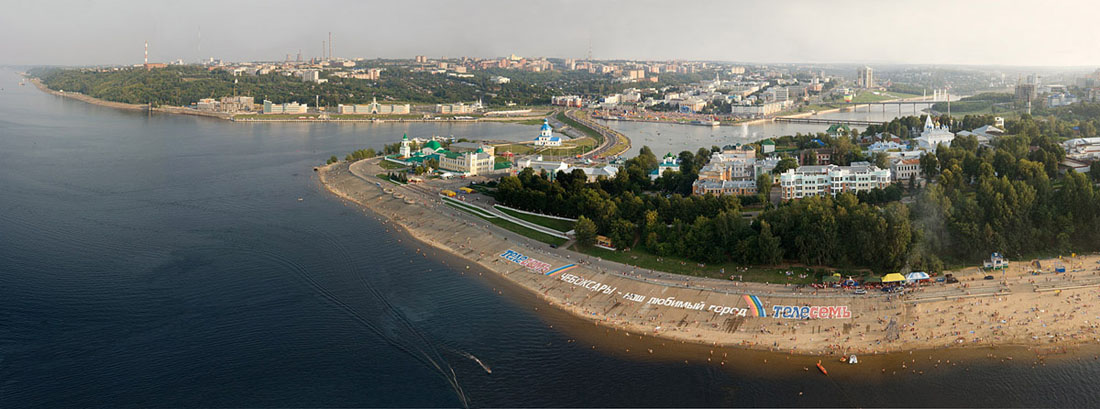 Чебоксары набережная волги фото