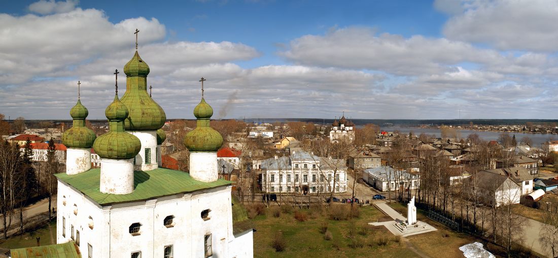 Старая торговая площадь Каргополь