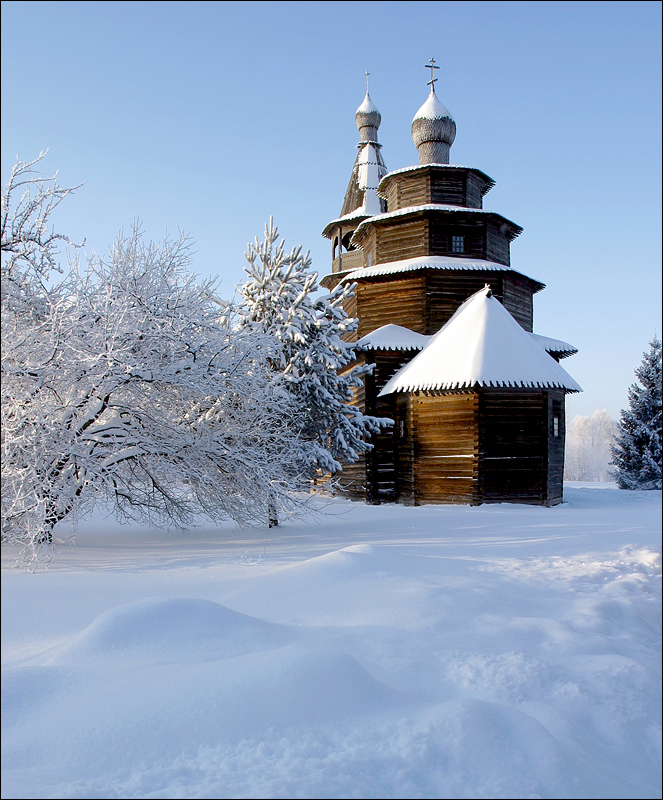 Витославлицы Великий Новгород зима