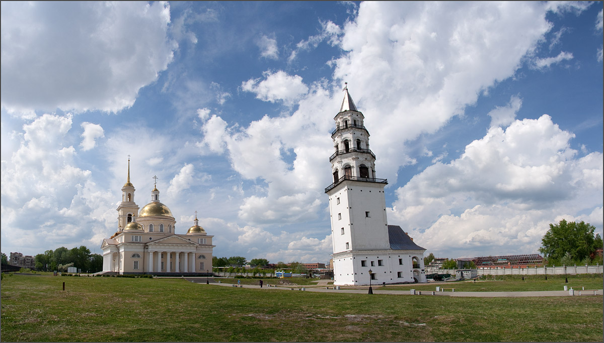 Невьянская наклонная башня фото