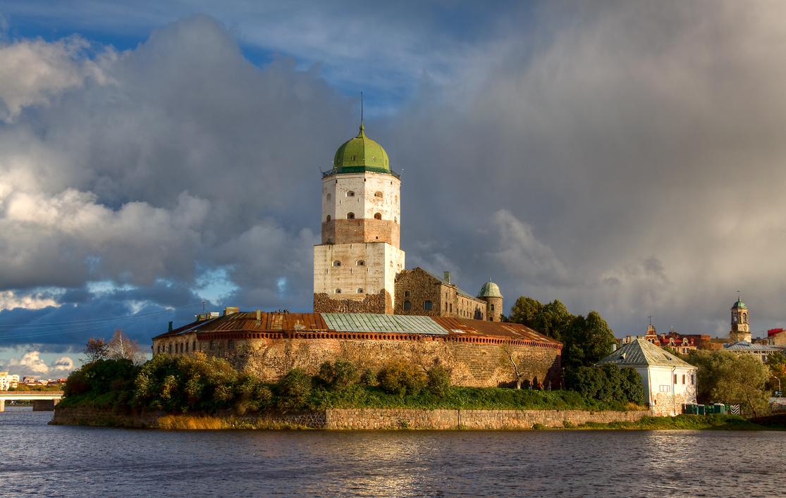 Выборгский замок башня Олафа