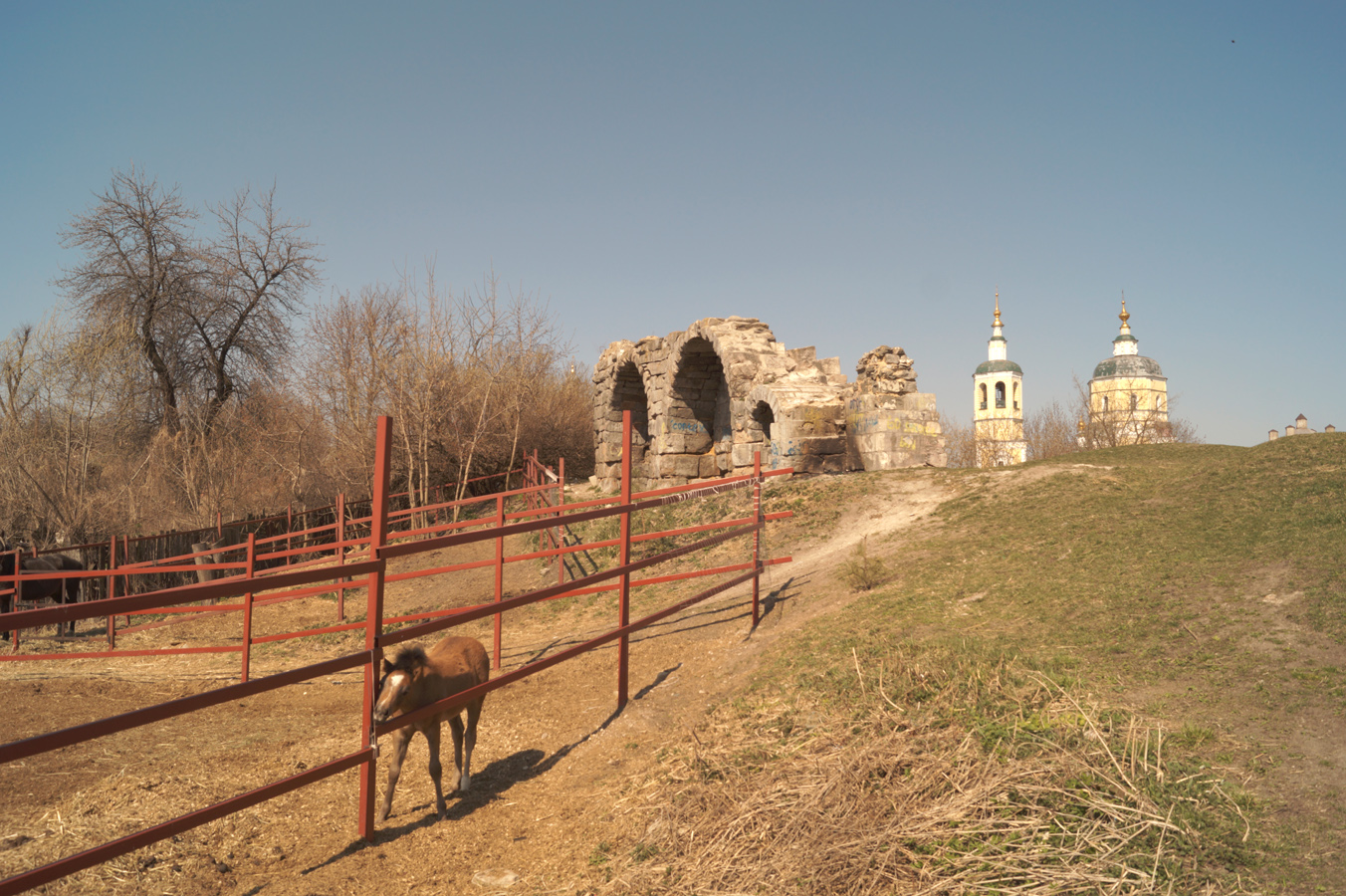 Соборная гора в серпухове фото