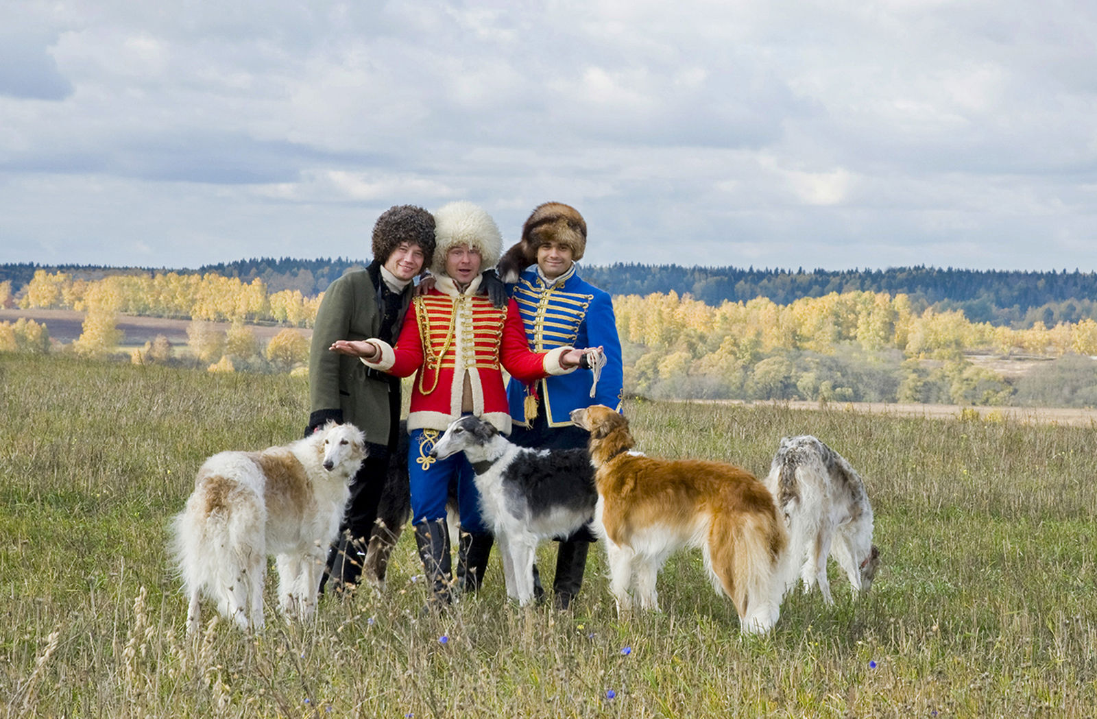 Russian hunters