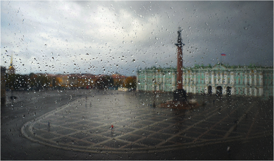 Фото санкт петербурга под дождем