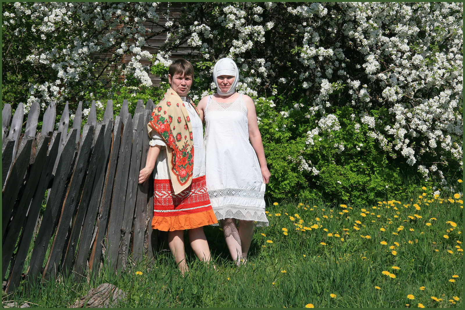 Одежда женщин деревенских
