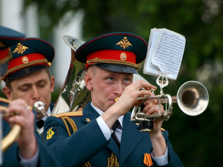 Военные музыканты фото