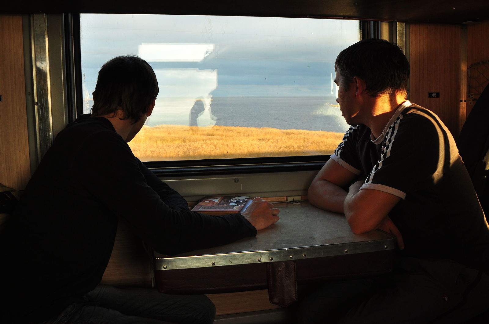 Разговор в поезде