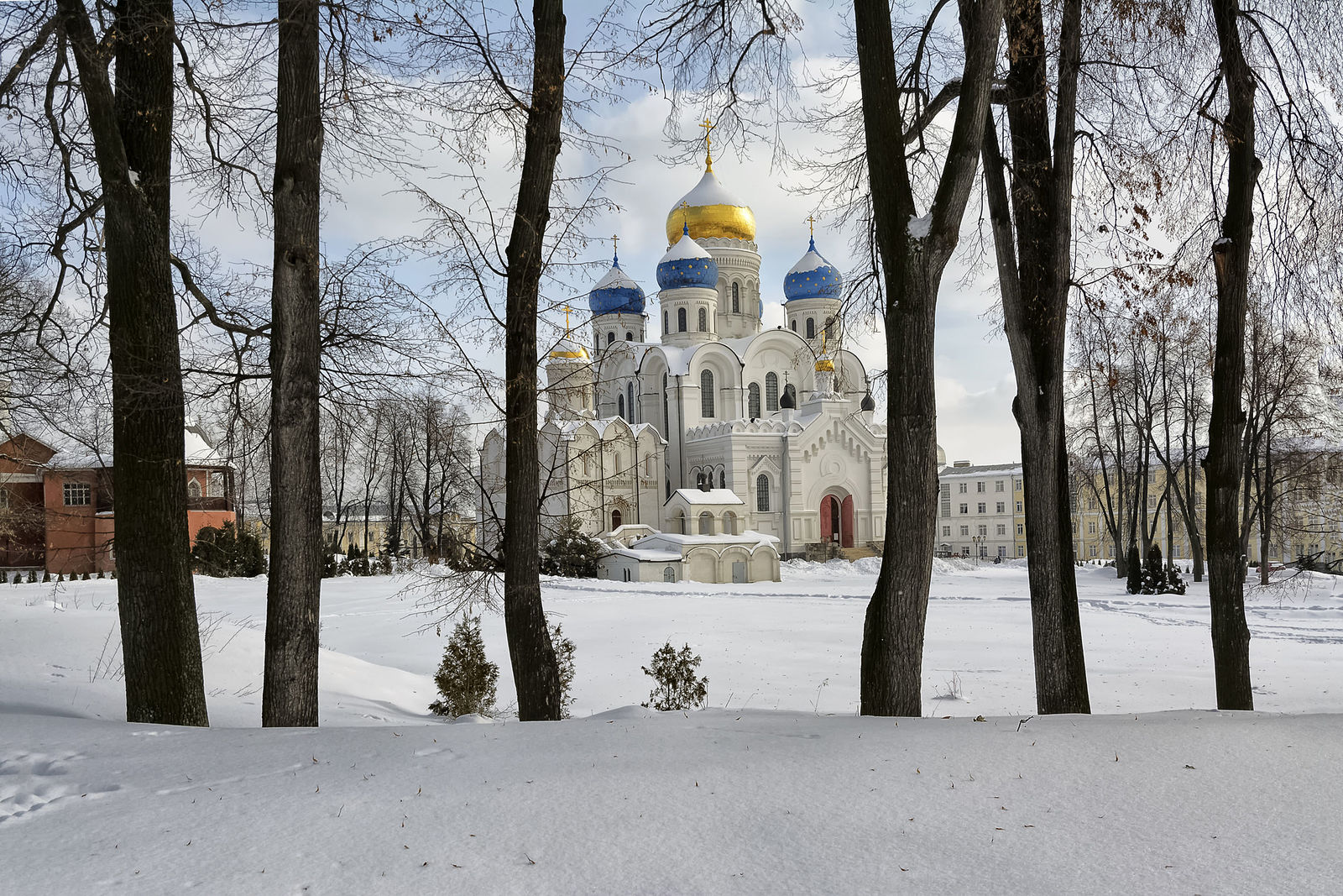 Преображенский храм в москве. Николо-Угрешский монастырь зима. Николо-Угрешский монастырь зимой. Николо-Угрешский монастырь зима иней. Зимний монастырь Угрешский.