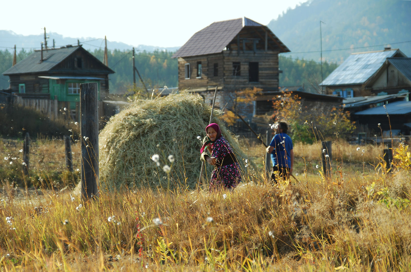 Жизнь сельской деревни