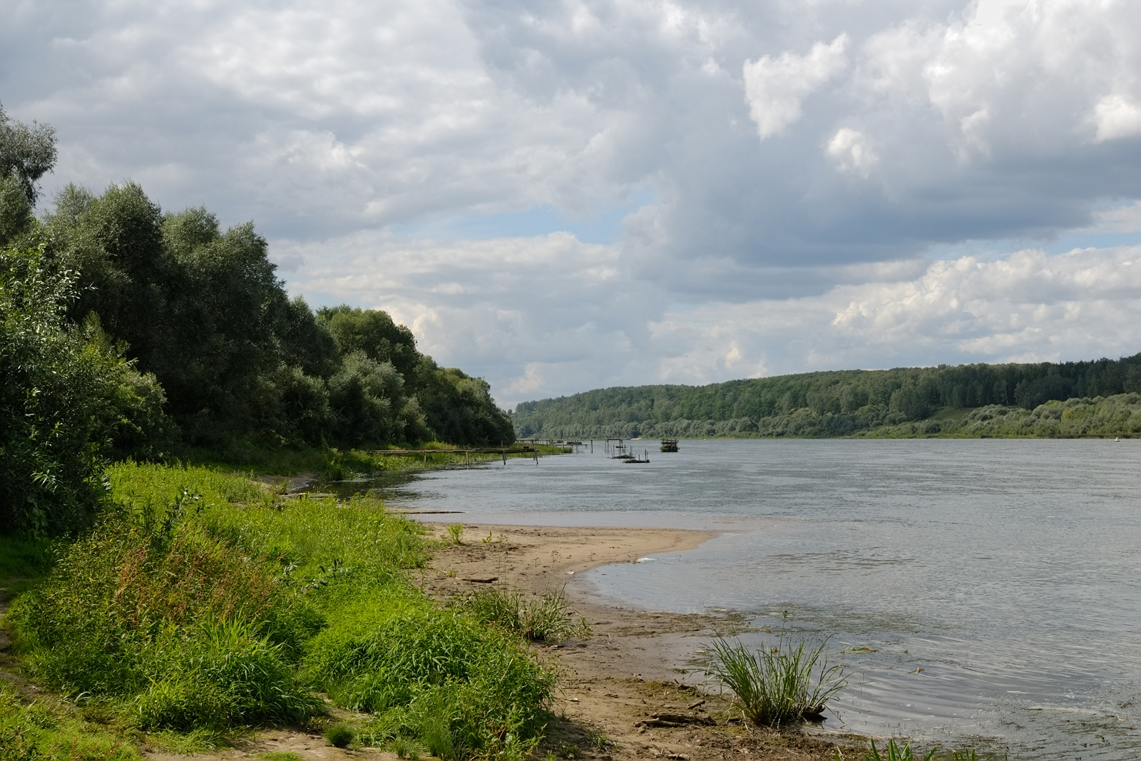 Пансионат на берегу реки Ока