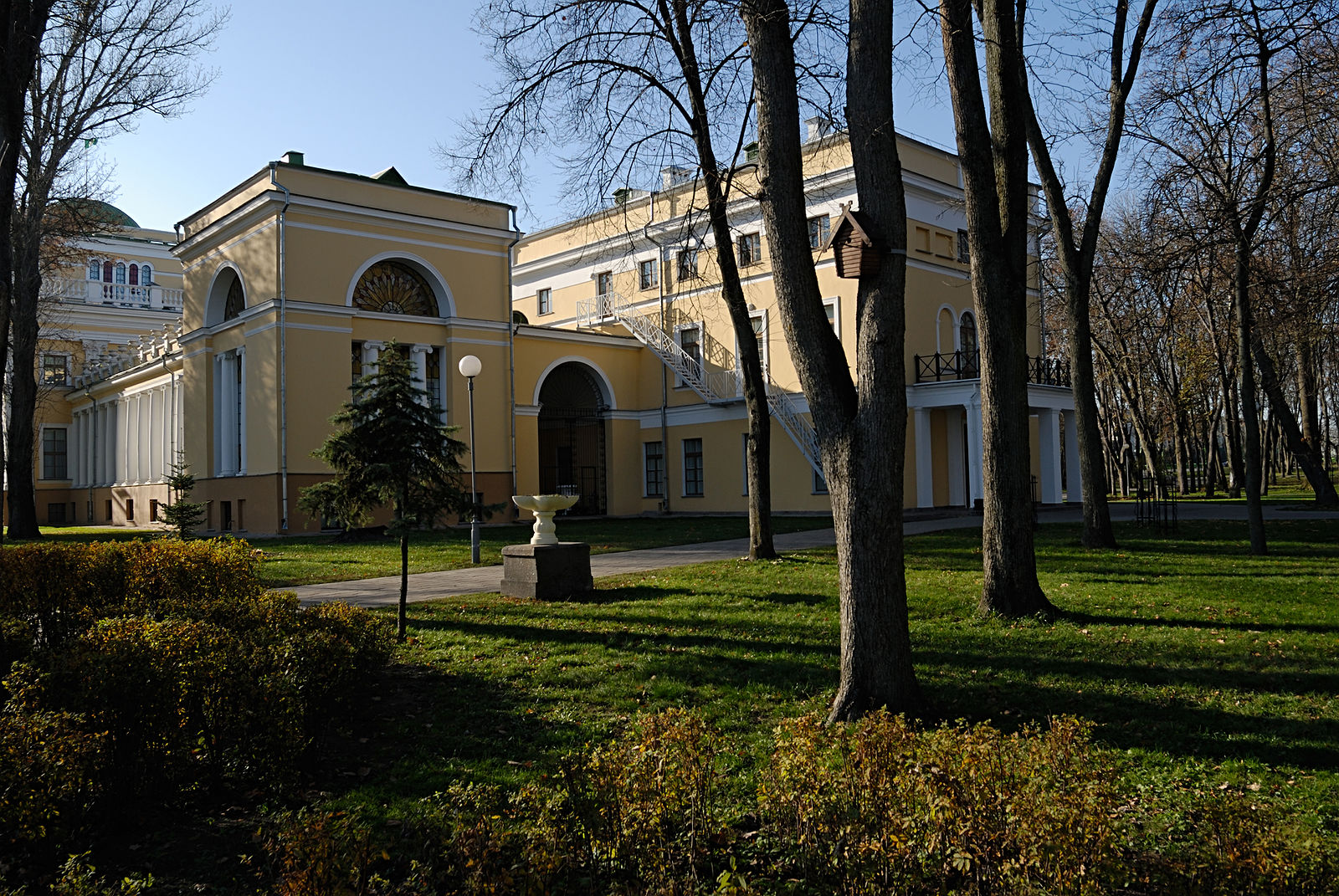 Дворец Паскевичей в Гомеле 19 век