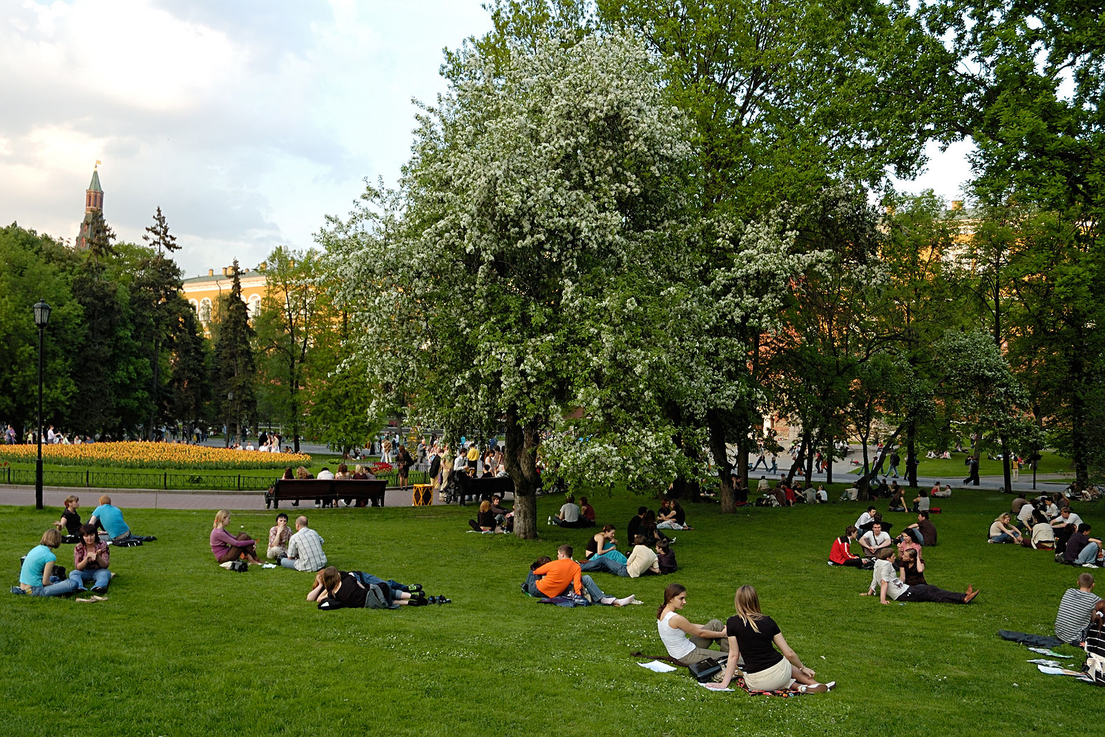 Александровский парк Санкт-Петербург пикник