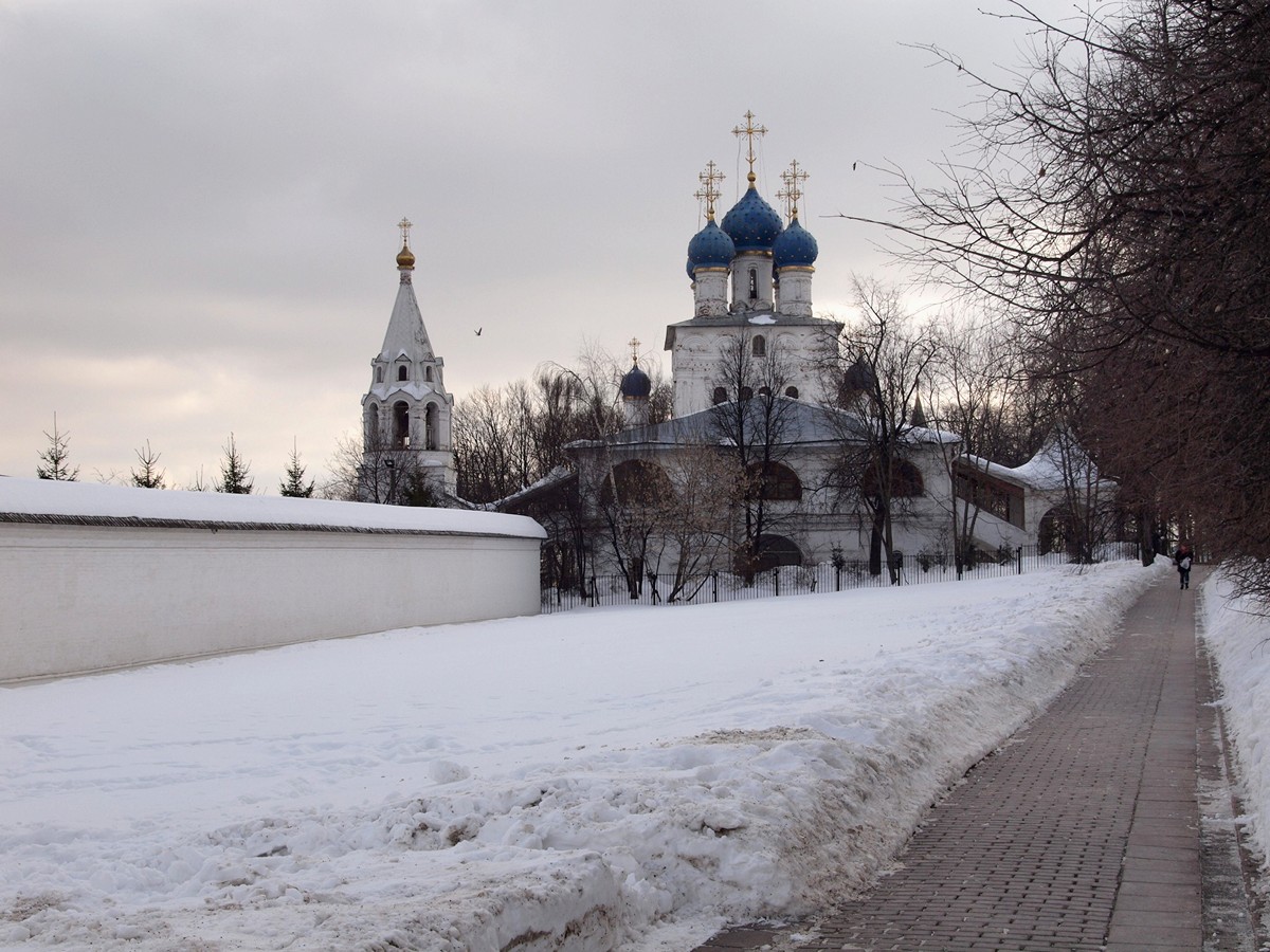 Казанский храм Казанской Божьей Казань зимой