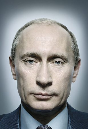 1st prize Portraits Singles<br />
<b>Platon</b>, UK, for Time magazine<br />
<i>President Putin of Russia </i>