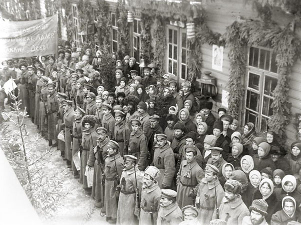 Красноармейский митинг. 1918 (ГАСО)