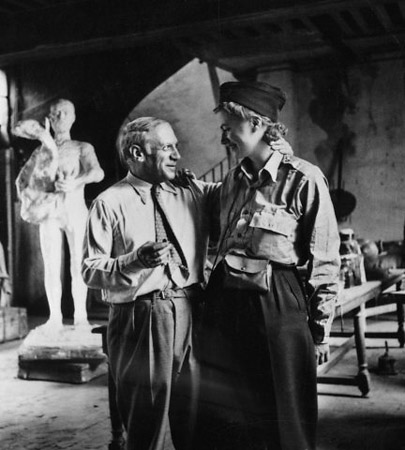Пабло Пикассо и Ли Миллер, 1944