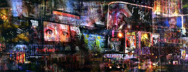 Нью-Йорк, Таймс Сквер. Реклама.<br />
New York, Times Square.Advertisement.<br />
2006