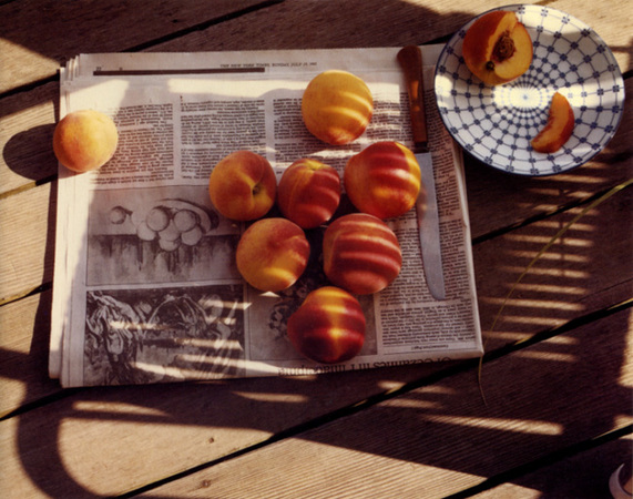 Still life with newspaper