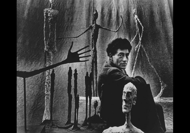 Alberto Giacometti, Paris, 1951. Gordon Parks (1912-2006). Gelatin silver print, 16 x 20 inches. Lent by The Capital Group Foundation. © 2006 Gordon Parks.