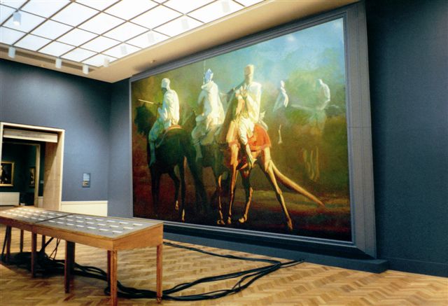 Илья и Эмилия Кабаковы. <br />Экспозиция третьего зала. Художественный музей Кливленда 2004