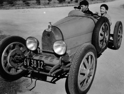 <p>Ivanos and Bugatti, 1931 (66PO)<br />
Edward Weston negative, Cole Weston print<br />
www.edward-weston.com</p>