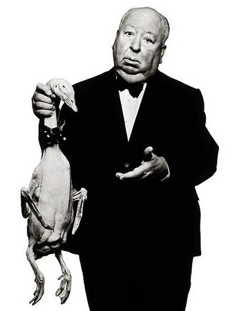 Альфред Хитчкок (Alfred Hitchcock), Лос Анджелес, 1973. © Albert Watson