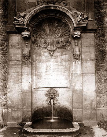 Fontaine Childebert, 1720, square Monge