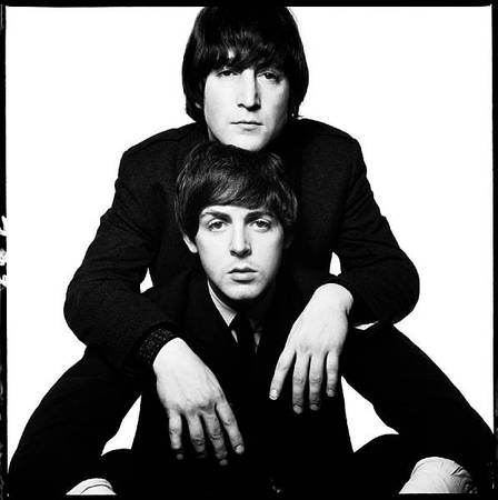 Джон Леннон и Пол Маккартни. 1965. © David Bailey