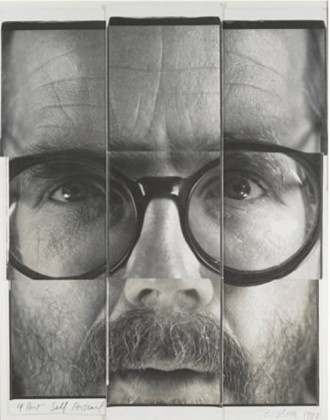 Chuck Close. 9 Part Autoportrait. Photo: Sotheby