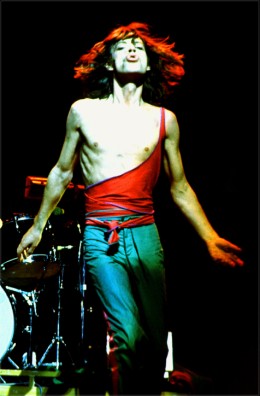 Didi Zill.

Mick Jagger, 1975.

© Didi Zill