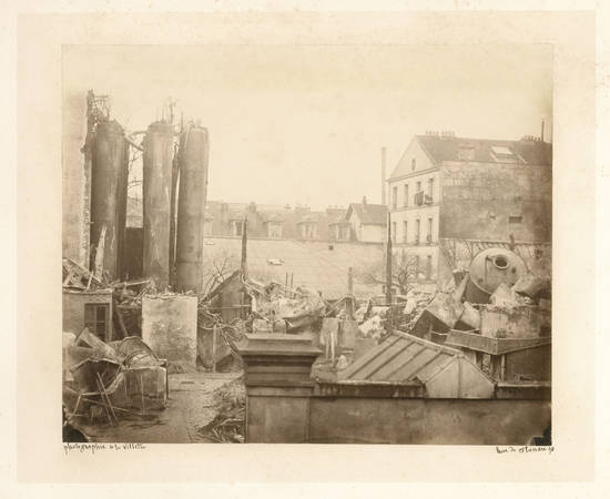 Фотостудия ля Виллетт. Рю де Фландрэ 90, Париж<br />
           
            Около 1880