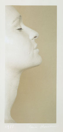 Бен Хансен, Бельгия<br>

Лицо -3, 1988, серебряно-желатиновая печать, 9.6х22см