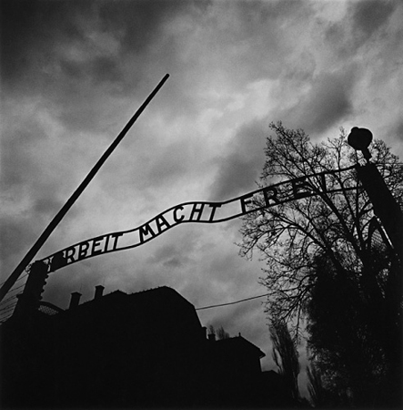 Arbeit Macht Frei, (Work Makes Free), Auschwitz, Poland, 1992