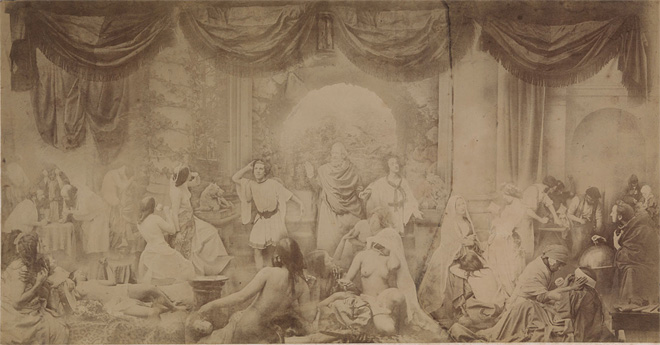 Оскар Густав Рейландер (Oscar Gustav Rejlander). «Два пути жизни». 1857