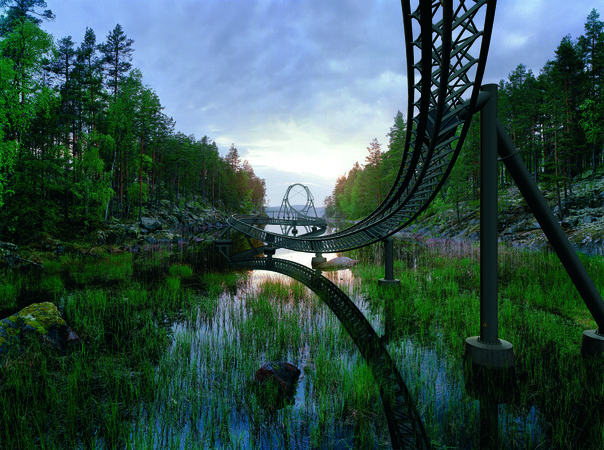Ilkka Halso, Roller Coaster, 2004, from the series Museum of Nature, photograph