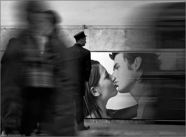Дмитрий Зверев, из серии "Moscow subway", 2007 Дмитрий Зверев, из серии "Moscow subway", 2007