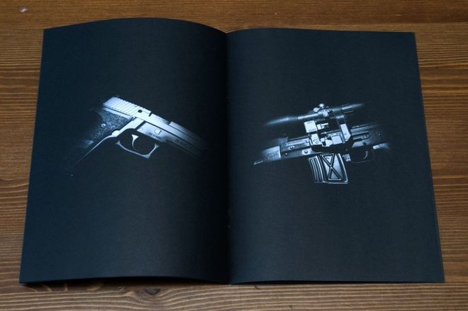 Postcards From America: spread from booklet by Paolo Pellegrin © Paolo Pellegrin—Magnum