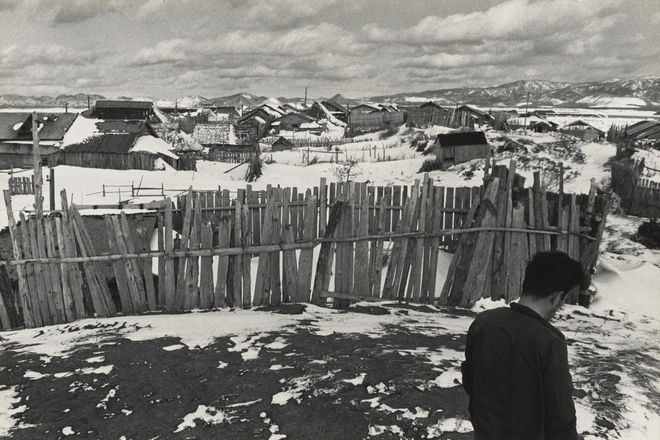 Hiroshi Hamaya. The Village up on a Cay, Aomori Prefecture, 1955