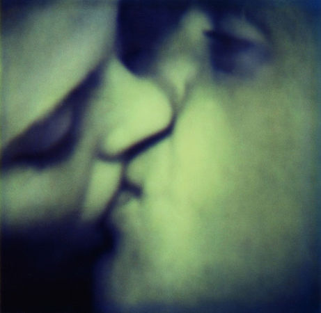Untitled (Kiss), Polaroid SX-70 print. (John Maggiotto/John Maggiotto)