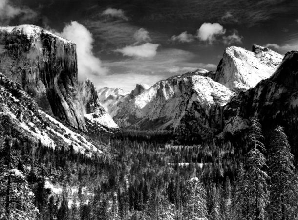 Ansel Adams, Inspiration Point, Yosemite