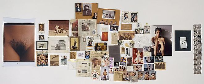 © Larry Clark. I want a baby before u die, mixed media collage, 2010