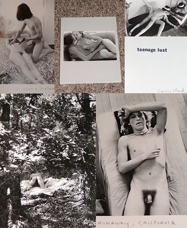 © Larry Clark. Обложка книги Teenage Lust