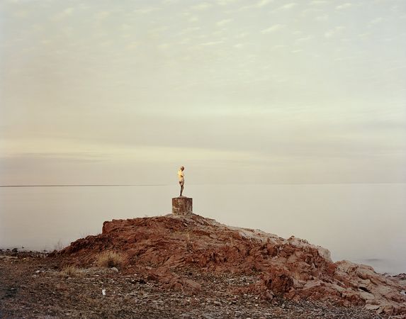 Priozersk XIV (I was told there was a time where she held an oar), Kazakhstan © Nadav Kander, part of the Prix Pictet retrospective