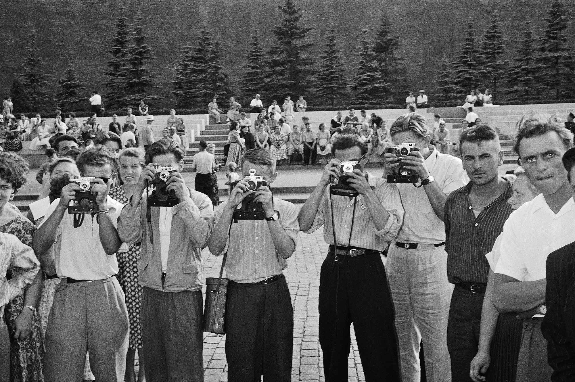 Международный кинофестиваль 1957. Леонара Джанадда "Москва 1957. Москва 1957. Фестиваль молодёжи и студентов в Москве 1957.