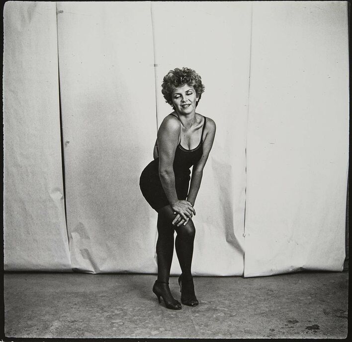 Андрей Чежин
Без названия. Из серии "96 портретов"
1990